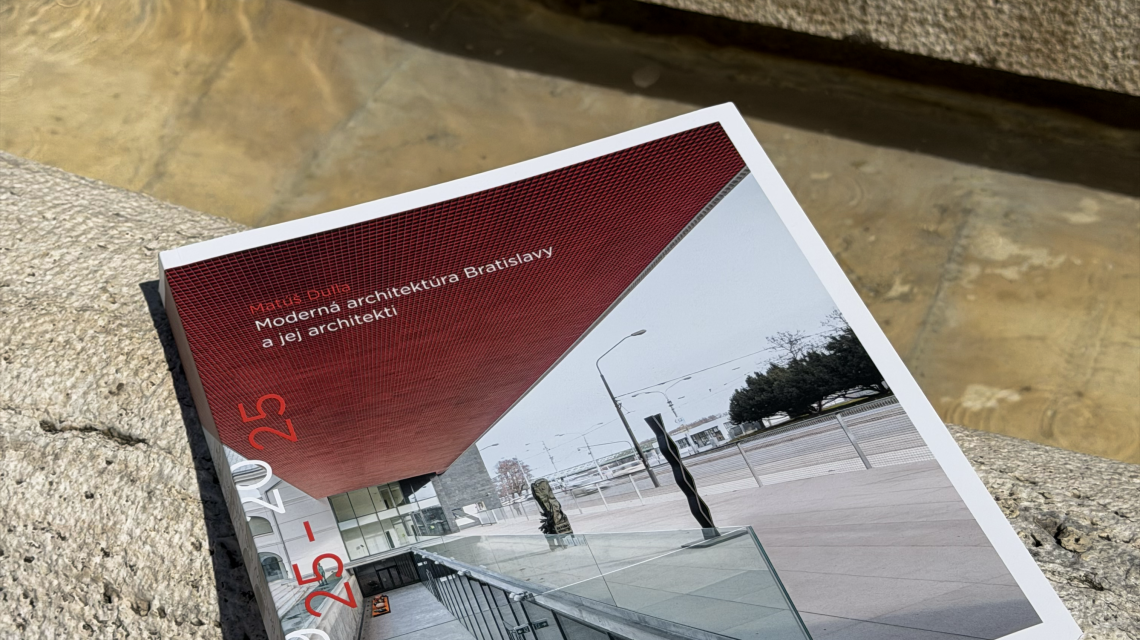 kniha MODERNÁ ARCHITEKTÚRA BRATISLAVY A JEJ ARCHITEKTI